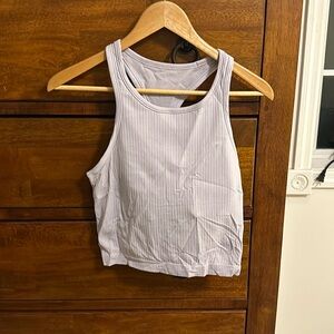 Lululemon ebb to street cropped tank